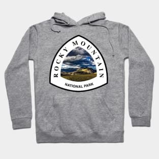 Rocky Mountain National Park shield Hoodie